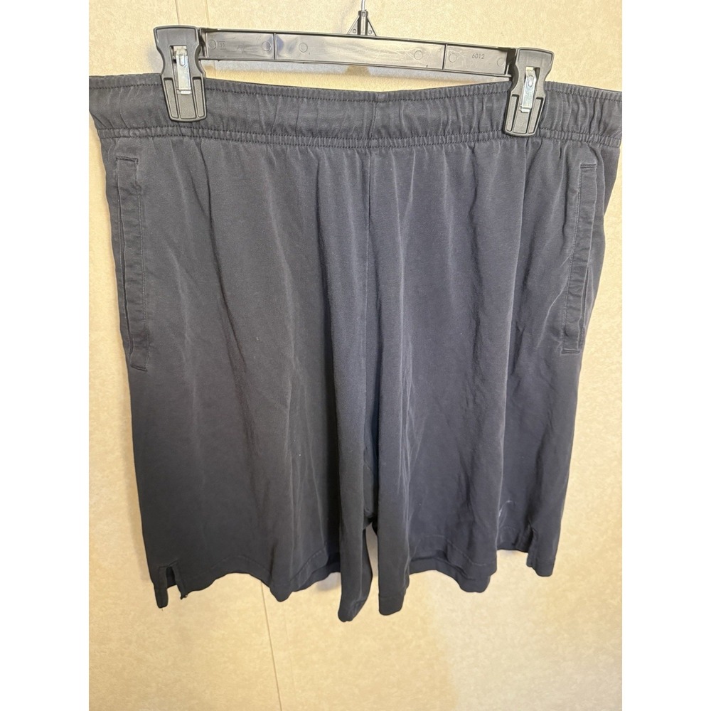 Nike Dri-Fit Mens Dark Gray Charcoal Athletic Sweat Shorts Size XXL 2X